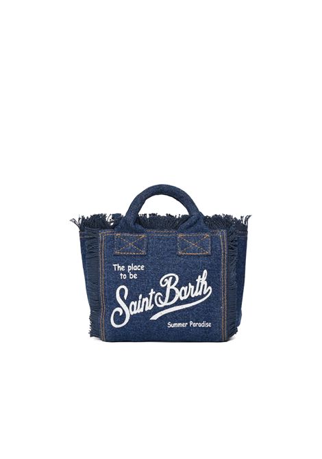 Borsa Mini in denim SAINT BARTH | VAMI001 VANITY MINI00431L DENIM DARK